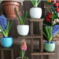 تولیدی  استند گل چوبی پایه گل گلدان