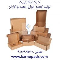 کارتن و جعبه بسته بندی کارنوپک