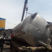 فروش مخزن استیل تکجدار 10 تن