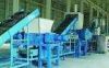 In dustrial machinery rubber recycling line