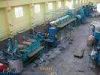 In dustrial machinery rubber recycling line