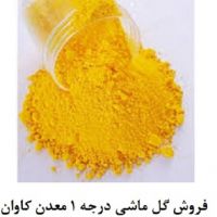 فروش اکسید آهن پیگمنت زرد(گل ماشی) معدنی معدن کاوان