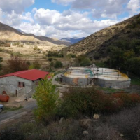 فروش 8500 متر پرورش ماهی قزل آلا در کیاسر