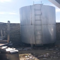 فروش مخزن استیل 10 تن تک جداره
