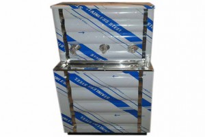 آبسردکن تمام استیل سه شیر یخچالسازان با قیمت درب کارخانه