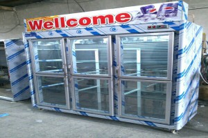 یخچال صنعتی شش درب فروشگاهی