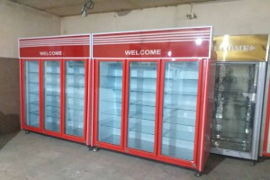 یخچال ایستاده سه درب تولیدصنایع برودتی کولست