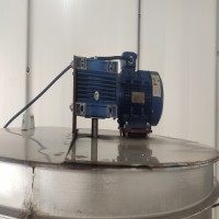 مخزن استیل تکجدار 1500 لیتری