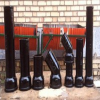 تولید لوله اتصالات فاضلابی چدنی