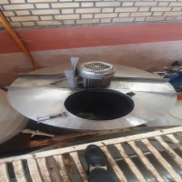 میکسر استیل 1500 لیتری 316 تک جدار