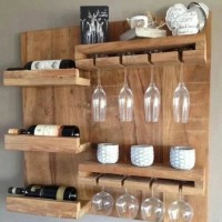 تولید شلف آشپزخانه چوبی مدل دیواری در زنجان