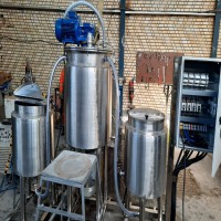 میکسر هموژنایزر تحت خلا 20 لیتری آزمایشگاهی