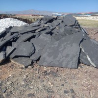 فروش سنگ لاشه ورقه ای سنگ مالون سنگ کوهی