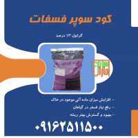 کود سوپر فسفات سبزینه مارال