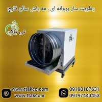 رطوبت ساز پرورش قارچ ، رطوبت ساز پروانه ای ، مهپاش