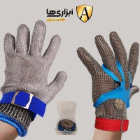 دستکش های قصابی زنجیری و سیمی با برند ابزاری ها