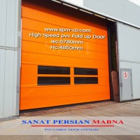 درب اتوماتیک سریع بازشو فولداپ برند SPM