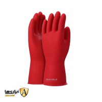 دستکش ایمنی ساختمانی سانکس مدل کارا | سه لایه لاتکس مقاوم و ضد لغزش