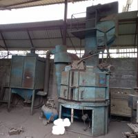 دستگاه شات پلاست میز گردان