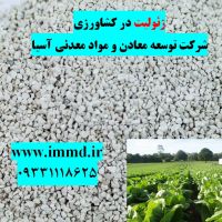 فروش ویژه زئولیت کشت نهال و کشاورزی