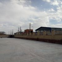 زمین 8000 متر سوله 5250 متر شهرک صنعتی شمس آباد