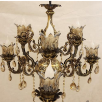 تولید لوستردر رنگهای طلایی و آنتیک و نقره ای