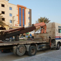 جرثقیل و لیفتراک شبانه روزی