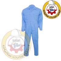 لباس کار یکسره آبی