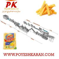 فروش خط تولید و بسته بندی سیب زمینی نیمه آماده (فرنچ فرایز)
