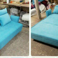 تولید مبل تختخوابشو مدل دسته متکایی در تهران