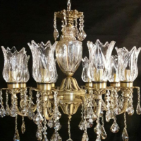 فروش انواع لوستر برنزی مد روز در محل تولیدی