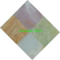 فروش سنگ مرمر سبز، پرتقالی و سفید