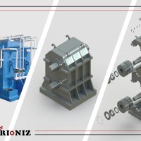 طراحی و ساخت خط نورد میلگرد ، نبشی ، ناودانی و ورق