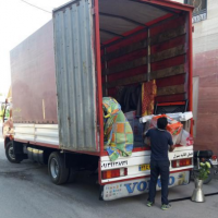 جابجایی اثاثیه منزل با کامیون مسقف در کرمان