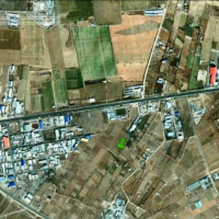 فروش 1015 متر زمین جهت گلخانه و پرورش ماهی در خمین