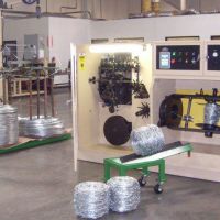 دستگاه تولید سیم خاردار