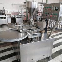 فروش پرکن دو نازله سفید کننده نیمه اتوماتیک