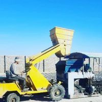 کارخانه بلوک و قطعات بتنی در ساوه