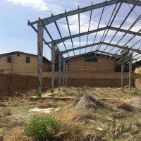 فروش زمین 800متری با سوله نیمه ساخت در اشتهارد