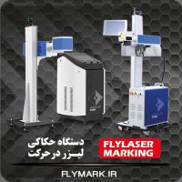 فروش دستگاه حک لیزر در حرکت FLYMARK در اصفهان