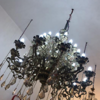 تولید و فروش لوستر های برنزی