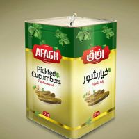 تولید و توزیع ترشیجات و شوریجات(حلب خیارشور)