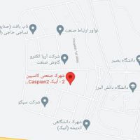 فروش زمین شهرک صنعتی کاسپین