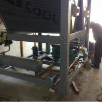 سردخانه و مرکز عمل آوردی ماهی و میگو در بندر عباس