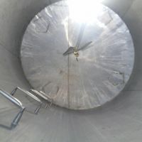 فروش مخزن استیل دوجداره میکسر دار 1000 لیتری کارکرده