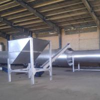 خط کامل تولید خوراک دام کارکرده (خشک کن دوار)