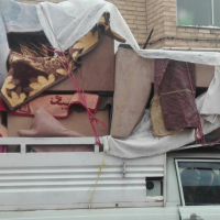 وانت بارحمل بار و اسباب منزل(گرمسار)