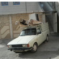حمل بار با پیکان وانت از بهبهان