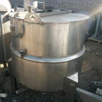 فروش مخزن استیل دوجداره میکسر دار 800 لیتری استوک صفر