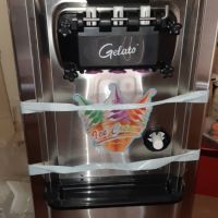 دستگاه بستنی قیفی ژلاتو کره ایی